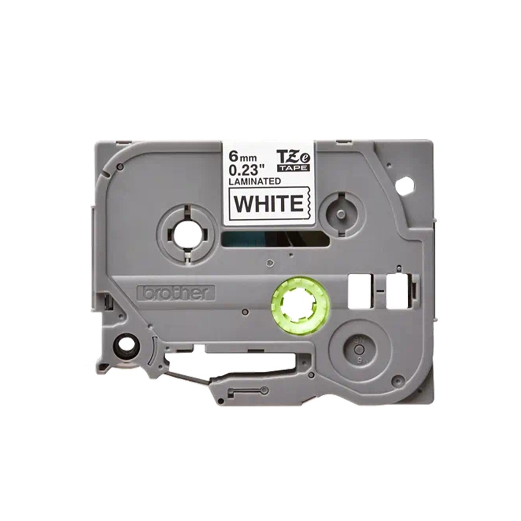 Cinta rotuladora brother Tze211 Negro sobre blanco