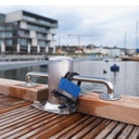 CANDADO VINILO 70IB/45 HB63 KD AZUL BLISTEADO