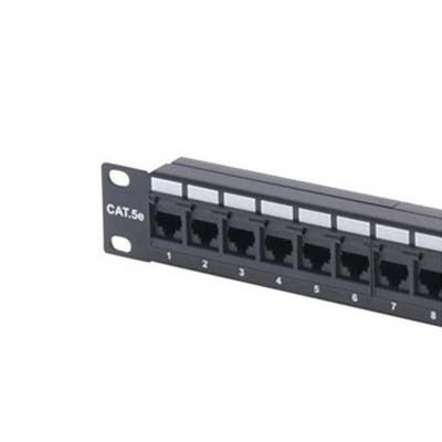 Patch panel CAT6 24 puertas UL-NTW30624