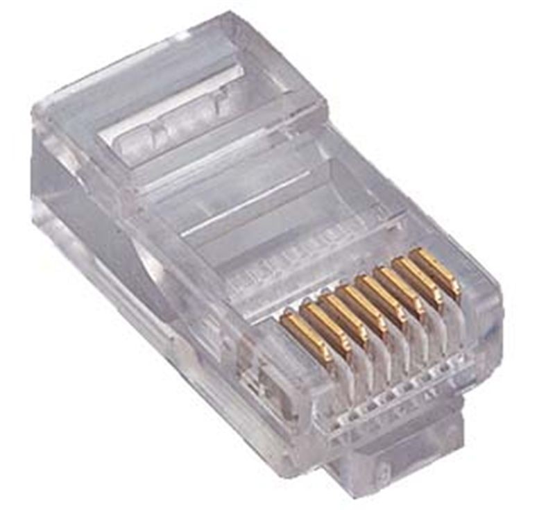Conector RJ-45 Cat6 100 unidades