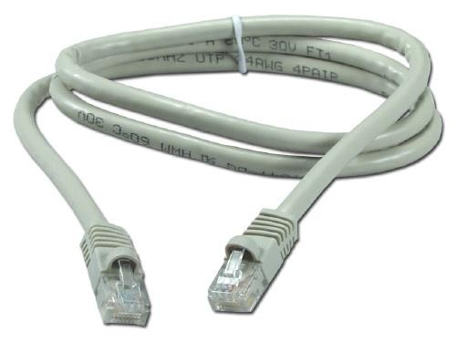 Patch Cord Categoría 6 UTP RJ45 1 Metro Gris