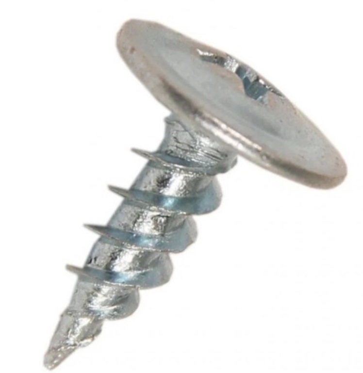 Tornillo Cabeza Lenteja Punta Fina 8X1/2" 100U