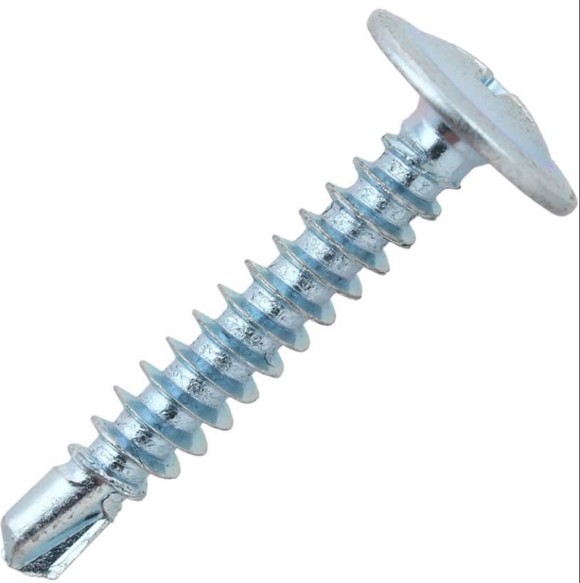 TORNILLO CABEZA LENTEJA PUNTA BROCA. #8X1 1/4" 500U