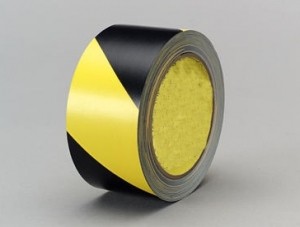 Cinta demarcatoria amarillo/negro 75x33 