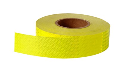 Cinta Reflectante Amarillo Limon 50x45,72