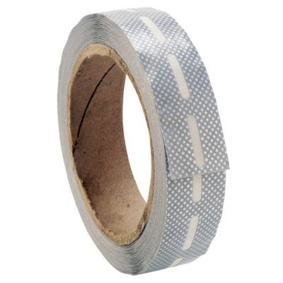 Cinta antipolvo perforada sello policarbonato 25mm x 11m