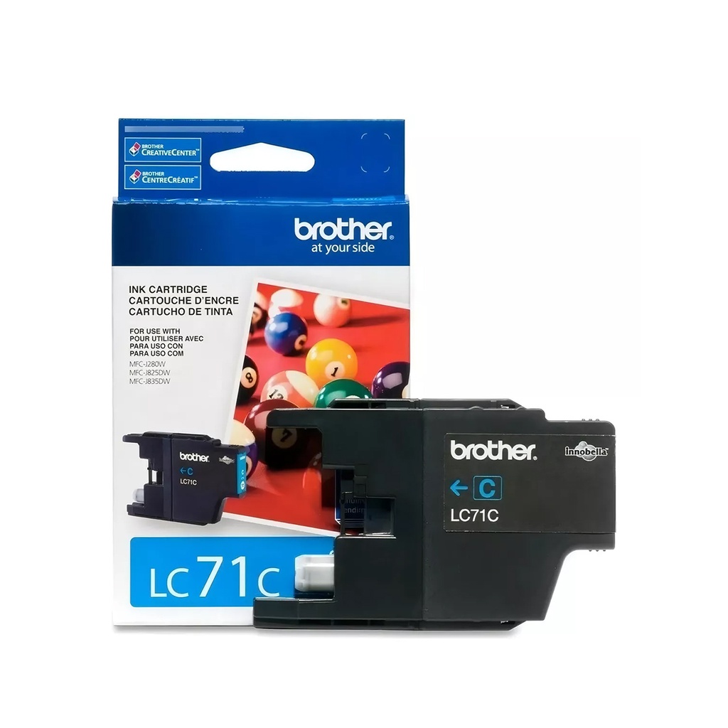 Cartucho de Tinta Brother Negro LC71BK