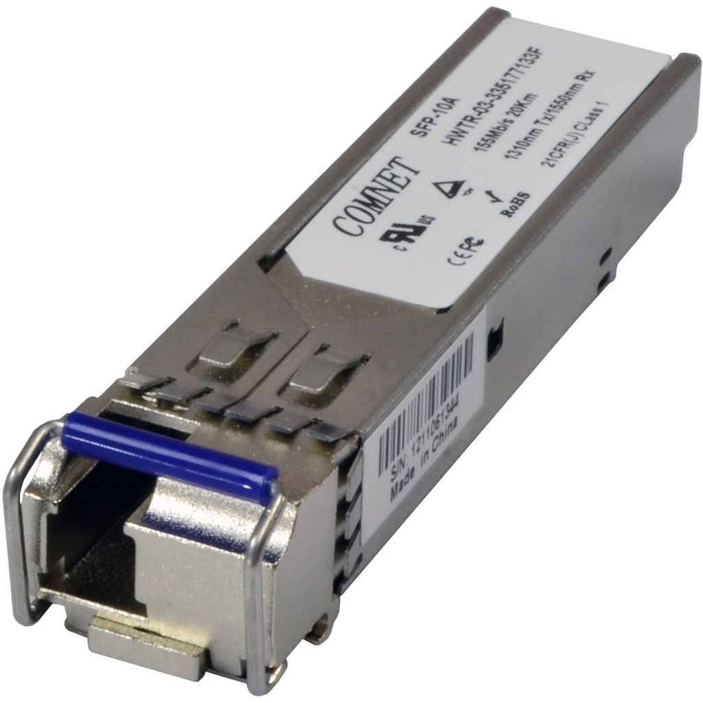 MODULO SFP 1310/1550 AZUL 20KM