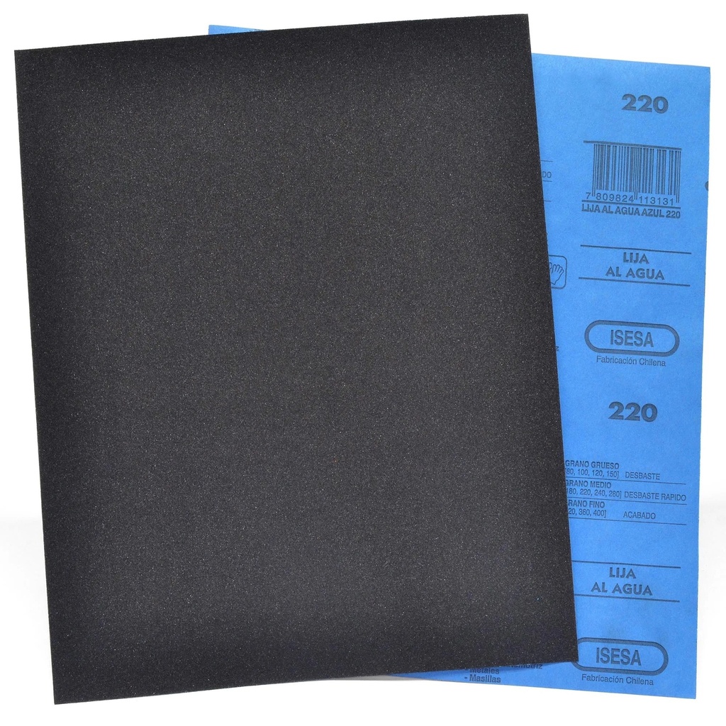 Lija al agua grano 400