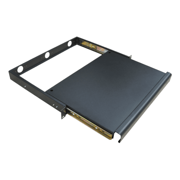 Bandeja Rack 19" 1U Deslizable para Teclado