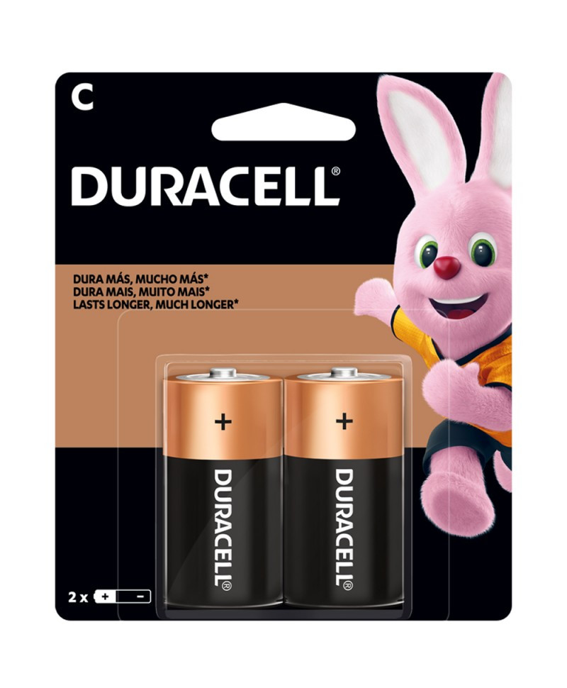 PILA ALCALINA CB 2C DURACELL (x2)
