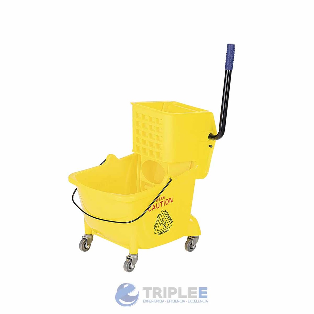 Carro estrujador amarillo 20 L  luster