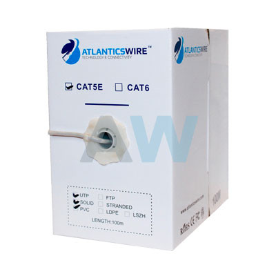 CABLE FTP CAT6 100MTS 23AWG CCA PVC NEGRO