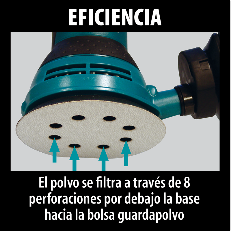 Lijadora Makita para madera BO5030