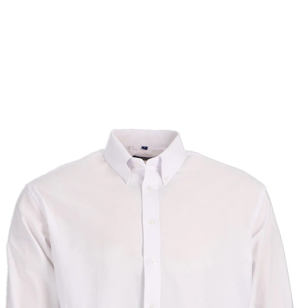 CAMISA OXFORD M/L BLANCO T/XL