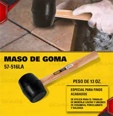 Martillo de goma Stanley 13oz 57-516LA