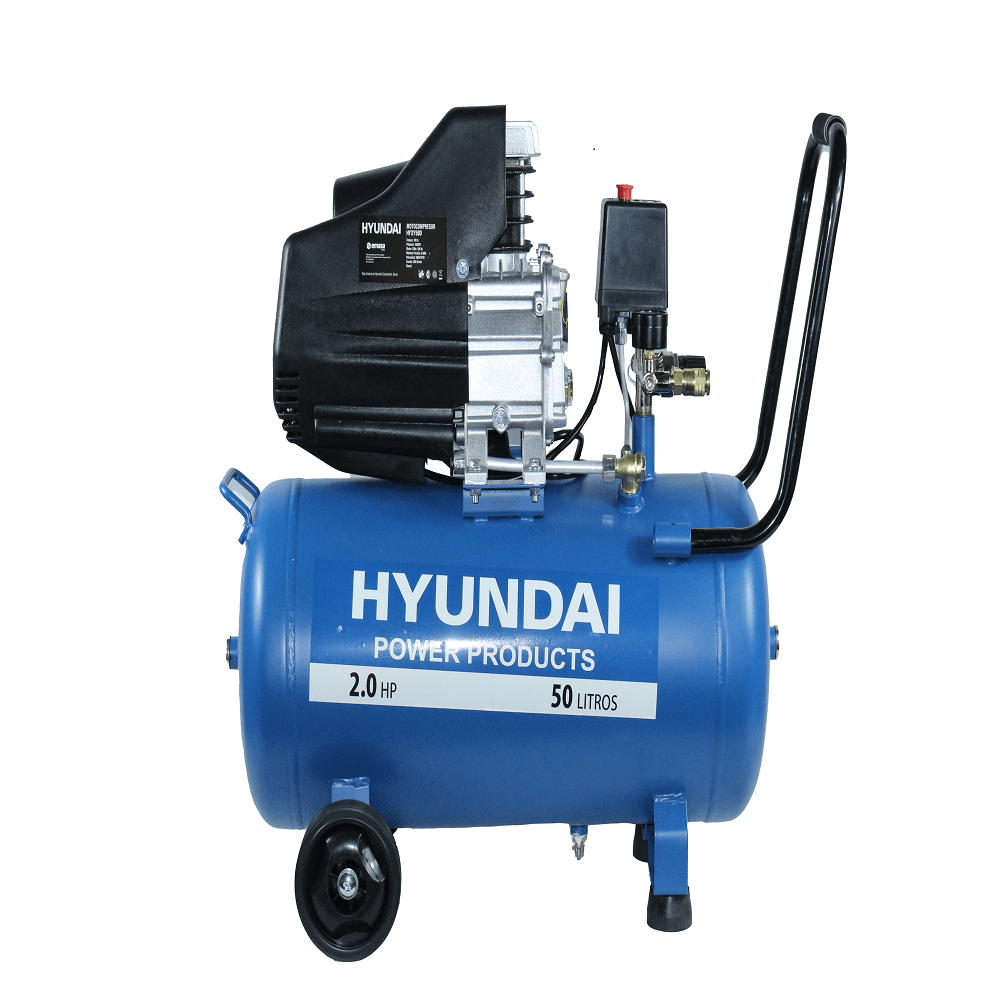 COMPRESOR DE AIRE HYUNDAI 2HP 50L