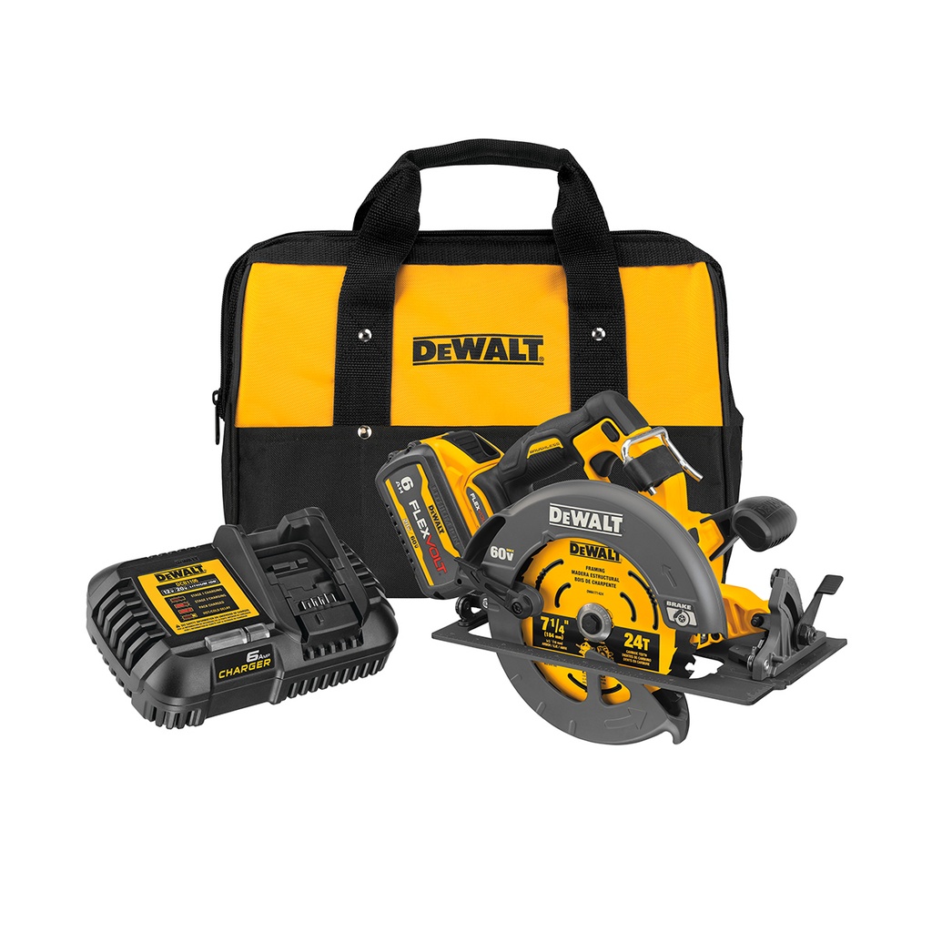 Sierra Circular 7 1/4 60V DeWalt DCS578T1-B2