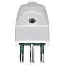 ENCHUFE MACHO VIMAR 2P+T 10A S11 BCO