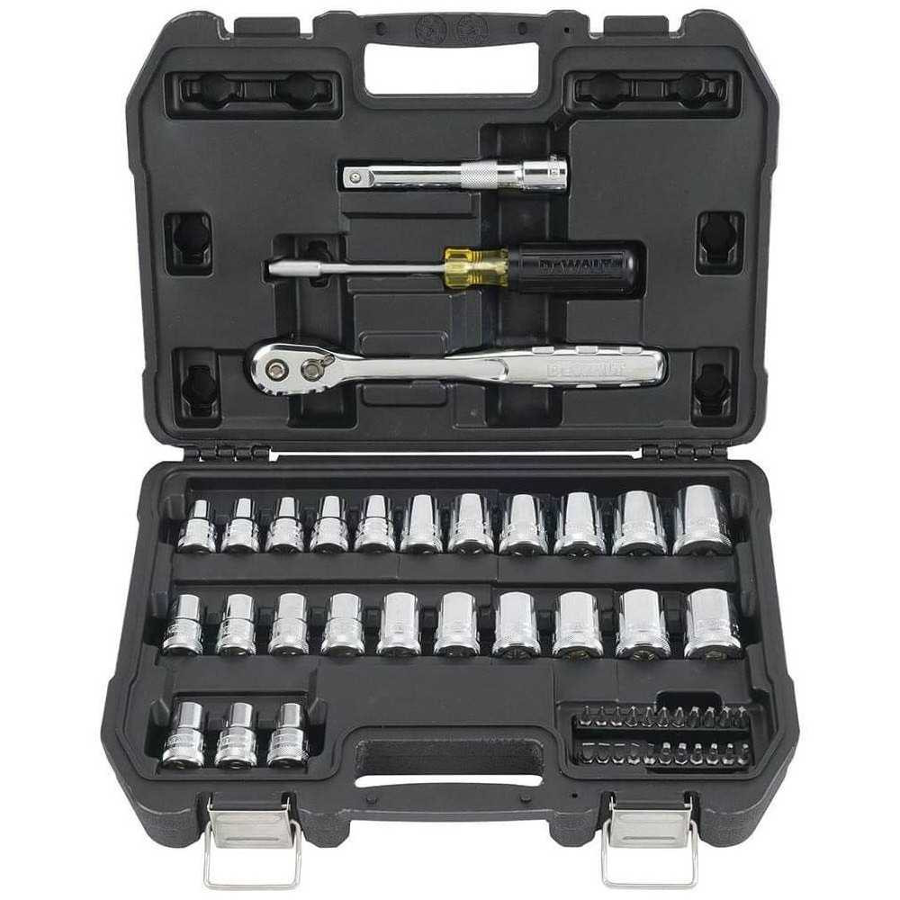 Set de juego de dados Dewalt 1/2 49 piezas DWMT45049