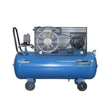 Compresor Hyundai Monofásico 3HP 100L 115psi Correa