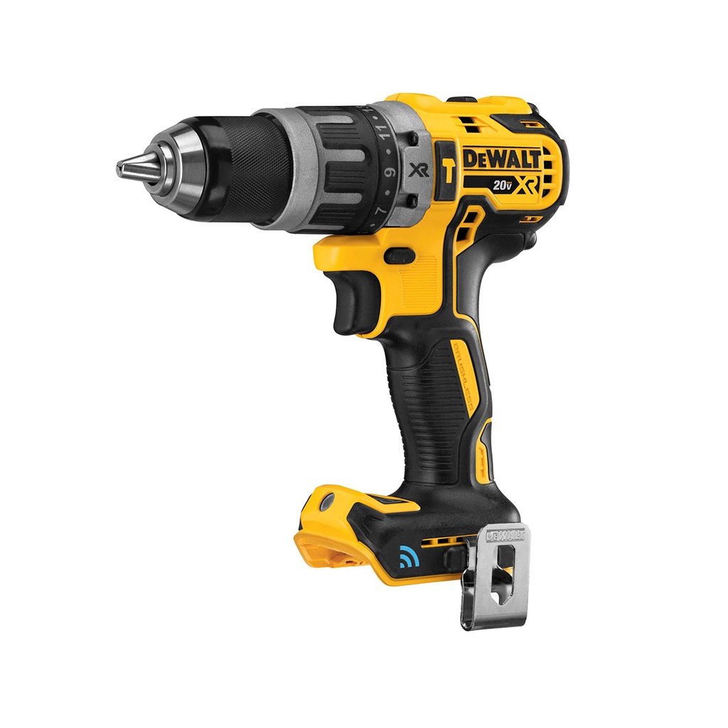 El Taladro Percutor 13mm 20V Sin Batería DEWALT DCD797B con Tool Connect™