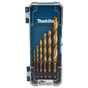 Set de broca metal Makita HSS-TIN 6 unidades