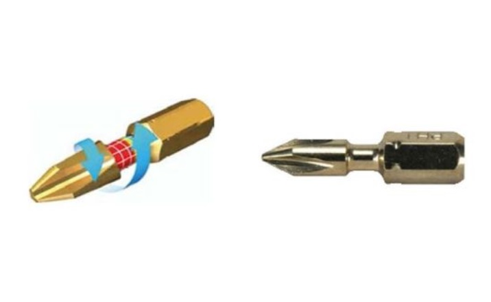 PUNTA DE TORSION ENDURO IMPACT GOLD PH2 25MM (2PCS)