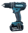 Taladro percutor inalambrico makita 18v DHP482RME