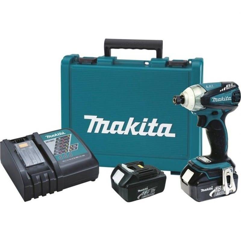 Atornillador de impacto inalambrico makita DTD148RFE