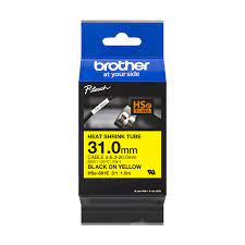 Cinta rotuladora Brother termocontraible HSE661E