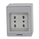 Hydrobox con Enchufe Doble 10/16A