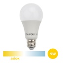 Ampolleta led calida 9W 2800 e27