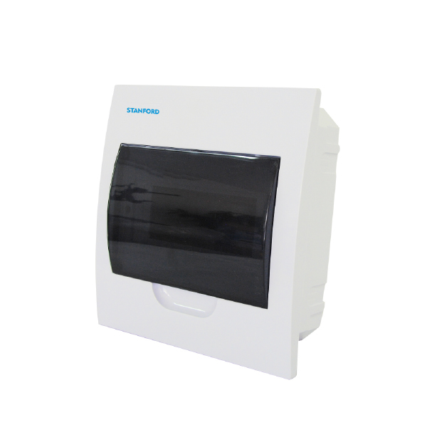 Tablero Eléctrico Embutido Stanford 12 Polos Tapa Blanca
