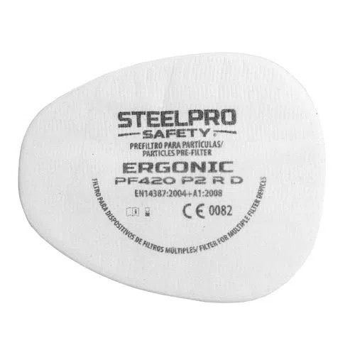 Filtro Ergonic PF420 P2RD Partículas 10 Unidades
