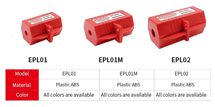 Bloqueo para enchufes 220V epl01m