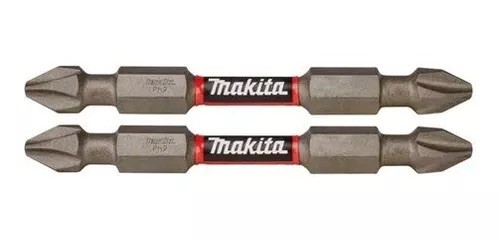 Punta Doble Makita Impact premier Ph2-65 mm 2 unidades