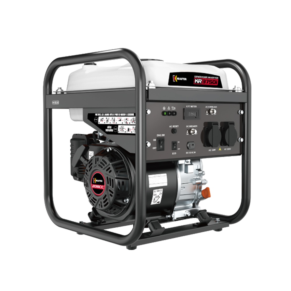 Generador inverter 220V KR3750ID 3,3 KVA Partida Manual