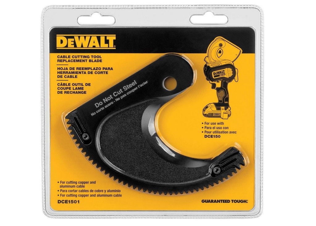 Cuchilla de repuesto para cortar cable de cobre y aluminio para DCE150B