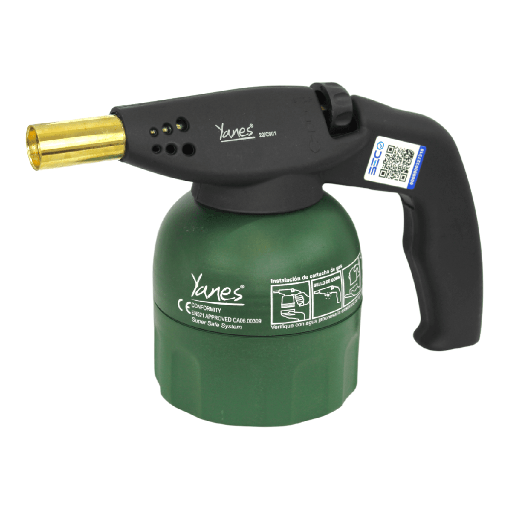 Soplete a gas Yanes sin Piezo 160
