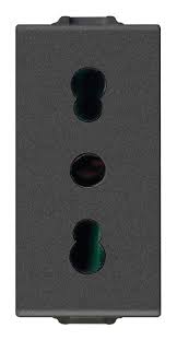 Enchufe eléctrico 16A Neveup Carbon Matte