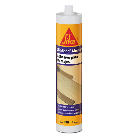Adhesivo Sikabond de montaje 300 ml