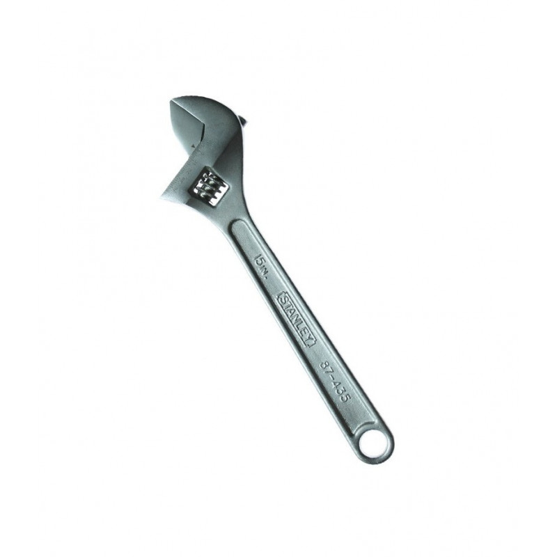 Llave francesa cromada stanley 15" 87-435LA
