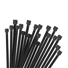 Amarra cable 3,6mm negro largo 300mm 100un