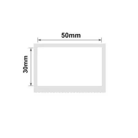 Etiqueta Termica Adhesiva 30x50 Rollo 2000 unidades