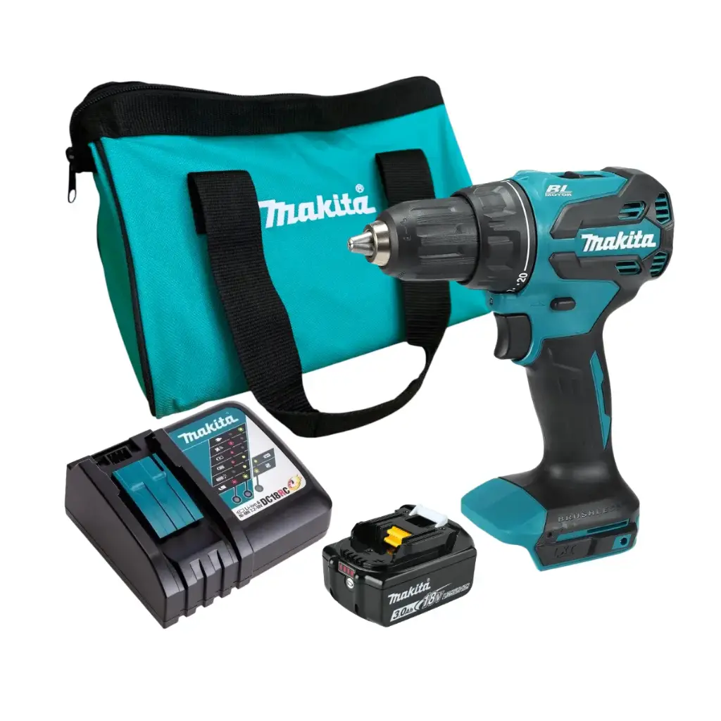 Taladro Percutor inalambrico makita DHP490RFX 18v