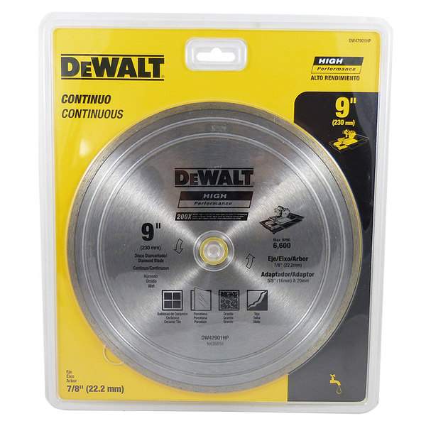 Disco diamantado continuo 9 Dewalt