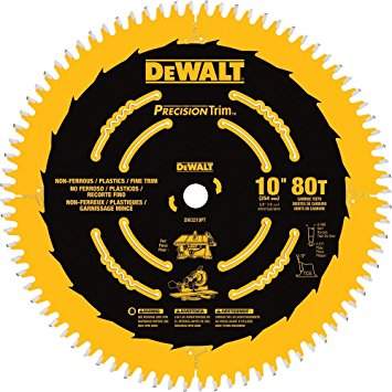 Disco de Sierra 10'' Eje 5/8'' (16 mm) DeWalt DW3219PT