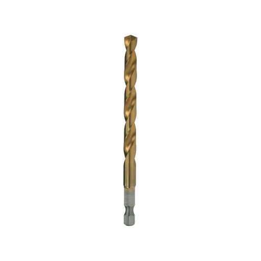 [D-16081] BROCA METAL HSS-TiN (1/4 MANGO HEX, MZ/TIPO CORTA) 3.3MM