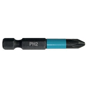 [B-63725] Punta Impact Black Makita B-63725 PH2 50mm Paquete de 2